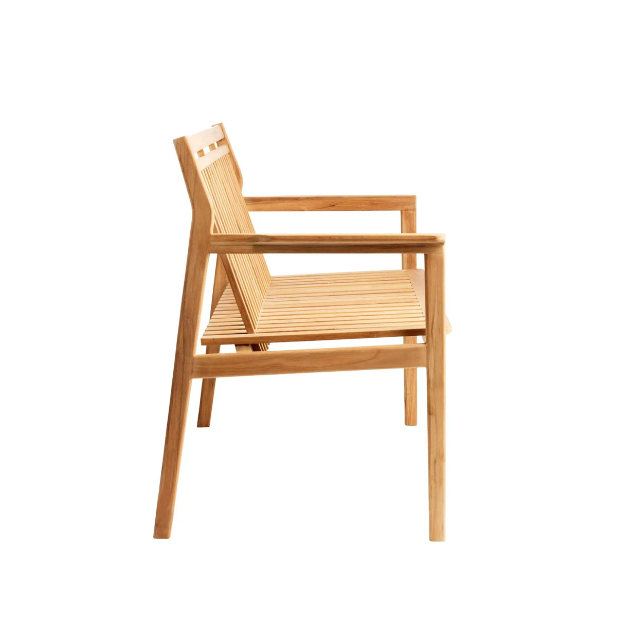 FDB Møbler M12 Sammen penkki ölytty tiikki FDB Møbler