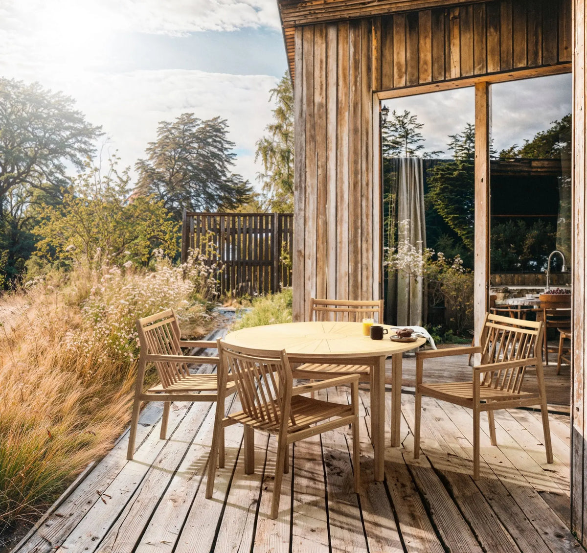 FDB Møbler M27 Sammen pöytä öljytty tiikki FDB Møbler