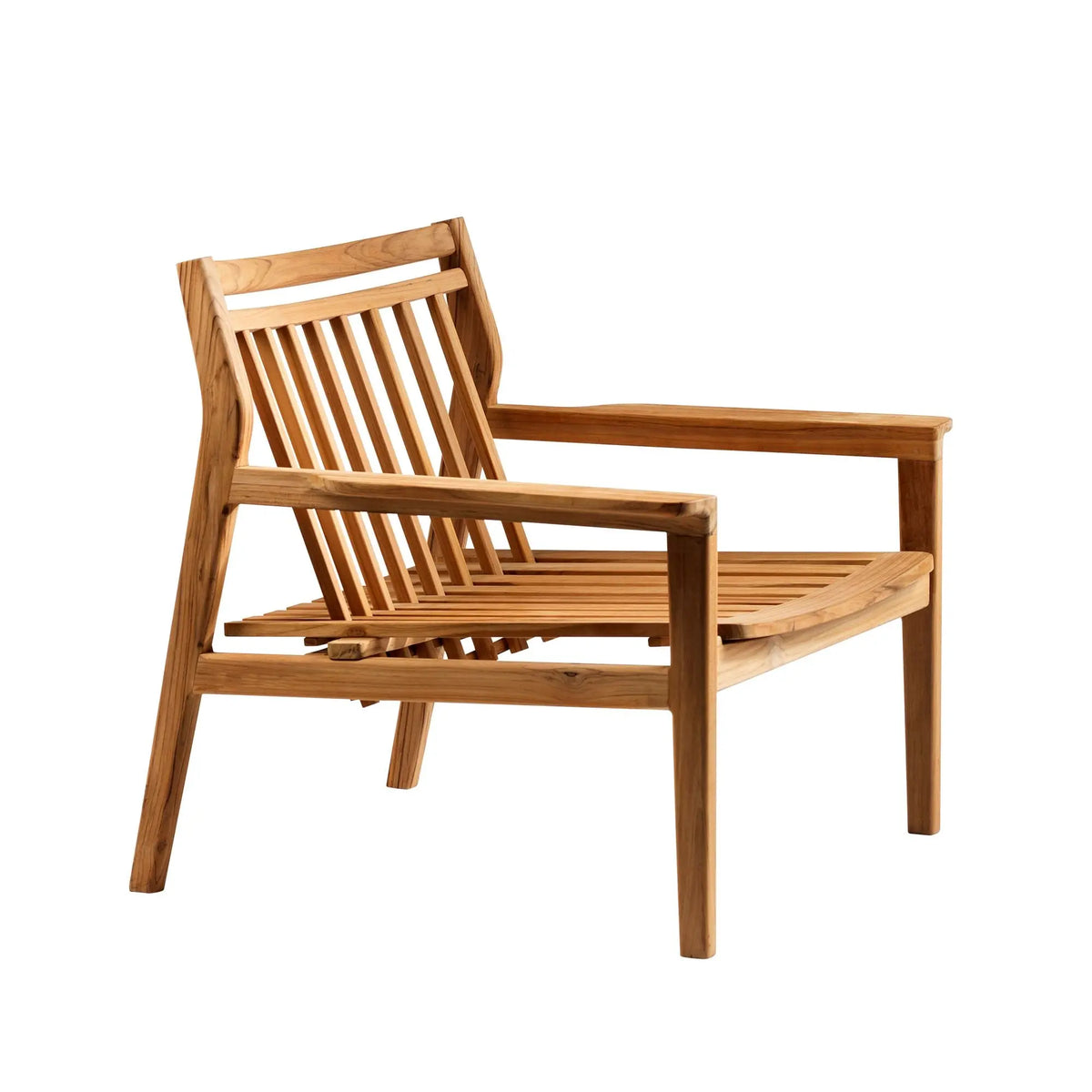 FDB Møbler M6 Sammen nojatuoli öljytty tiikki FDB Møbler