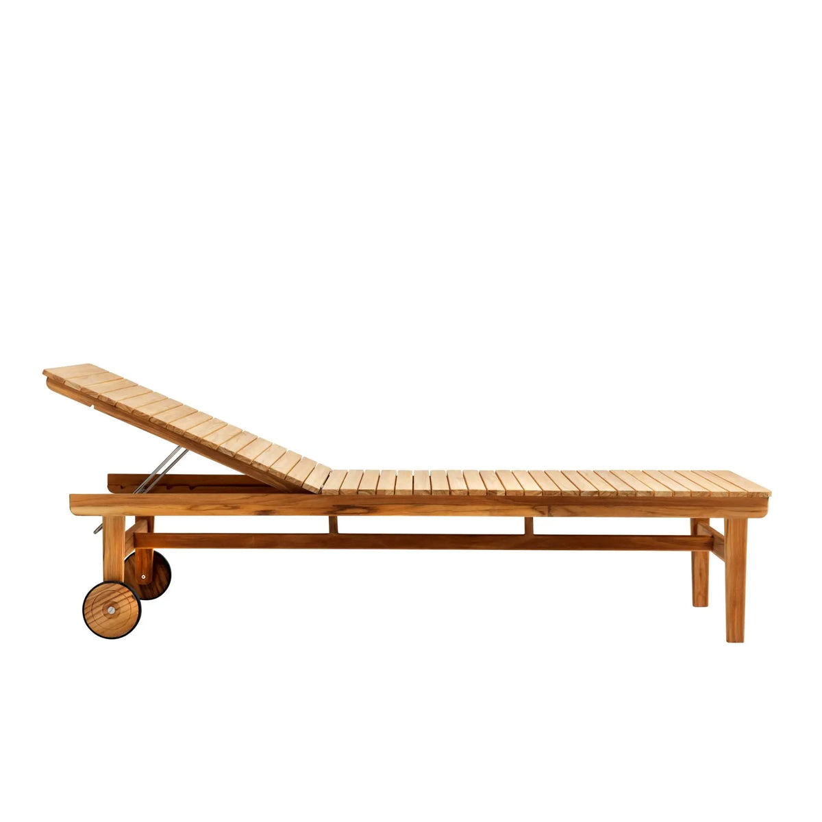 FDB Møbler M8 Sammen aurinkotuoli öljytty tiikki FDB Møbler