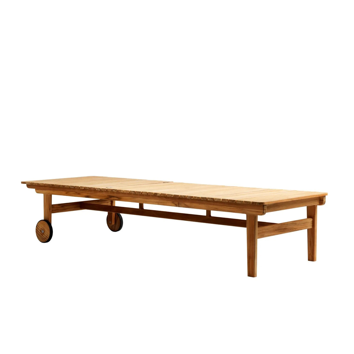 FDB Møbler M8 Sammen aurinkotuoli öljytty tiikki FDB Møbler