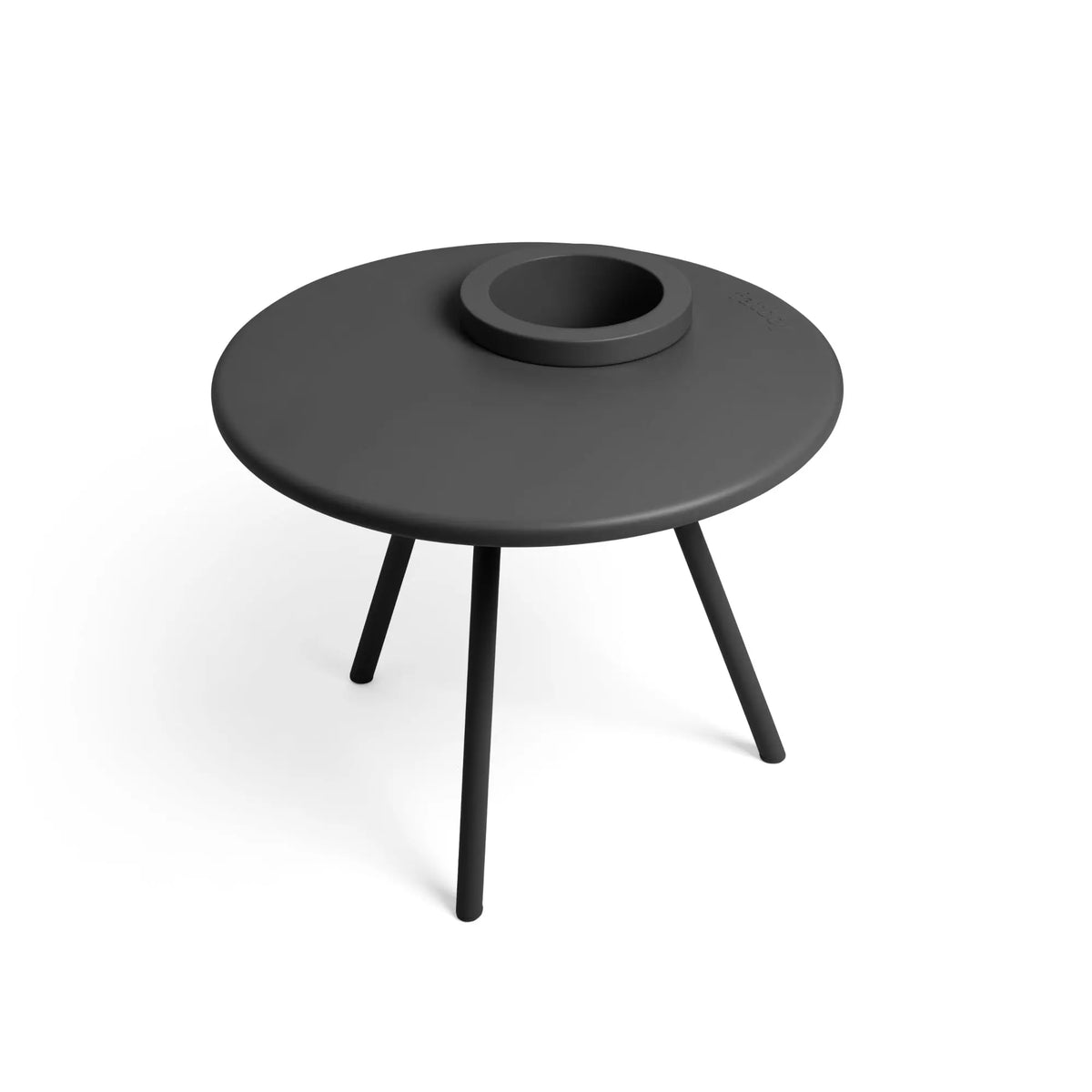 Fatboy Bakkes sivupöytä ruukulla antrasiitti Fatboy