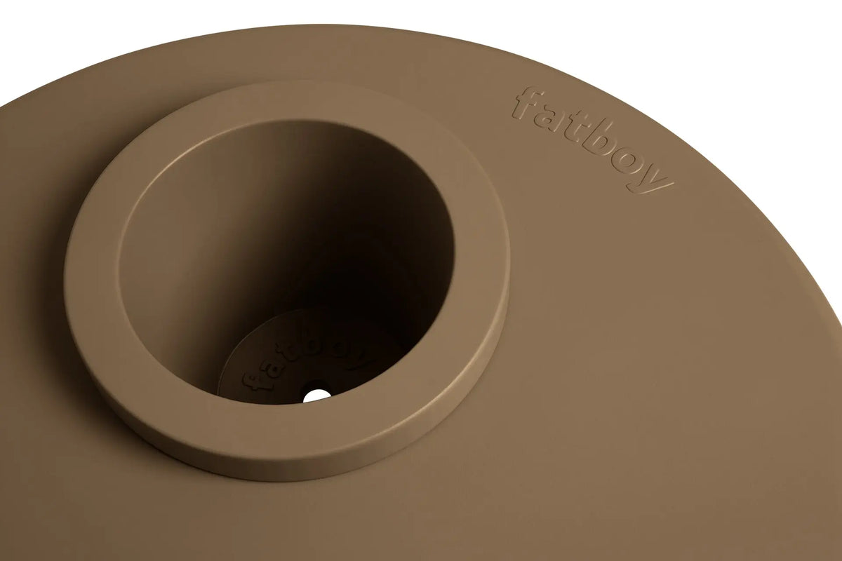 Fatboy Bakkes sivupöytä ruukulla mochaccino Fatboy