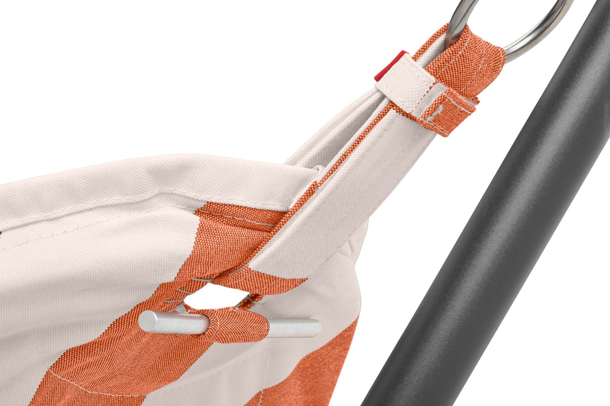 Fatboy Headdemock Superb riippukeinu stripe orange creme Fatboy