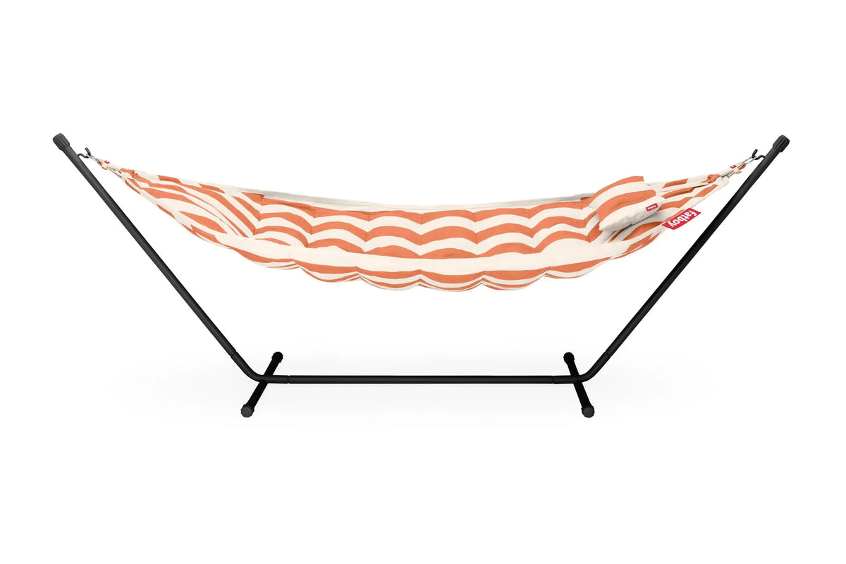 Fatboy Headdemock Superb riippukeinu stripe orange creme Fatboy