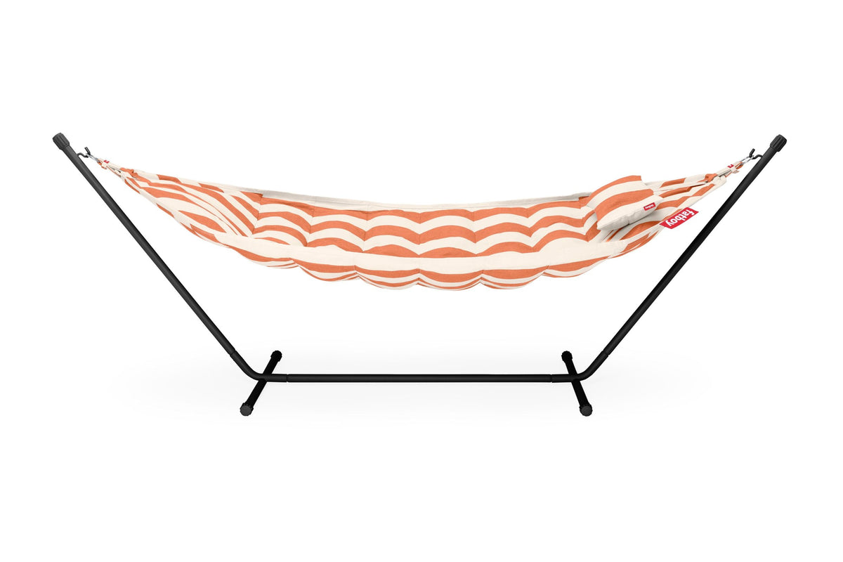 Fatboy Headdemock Superb riippukeinu stripe orange creme Fatboy