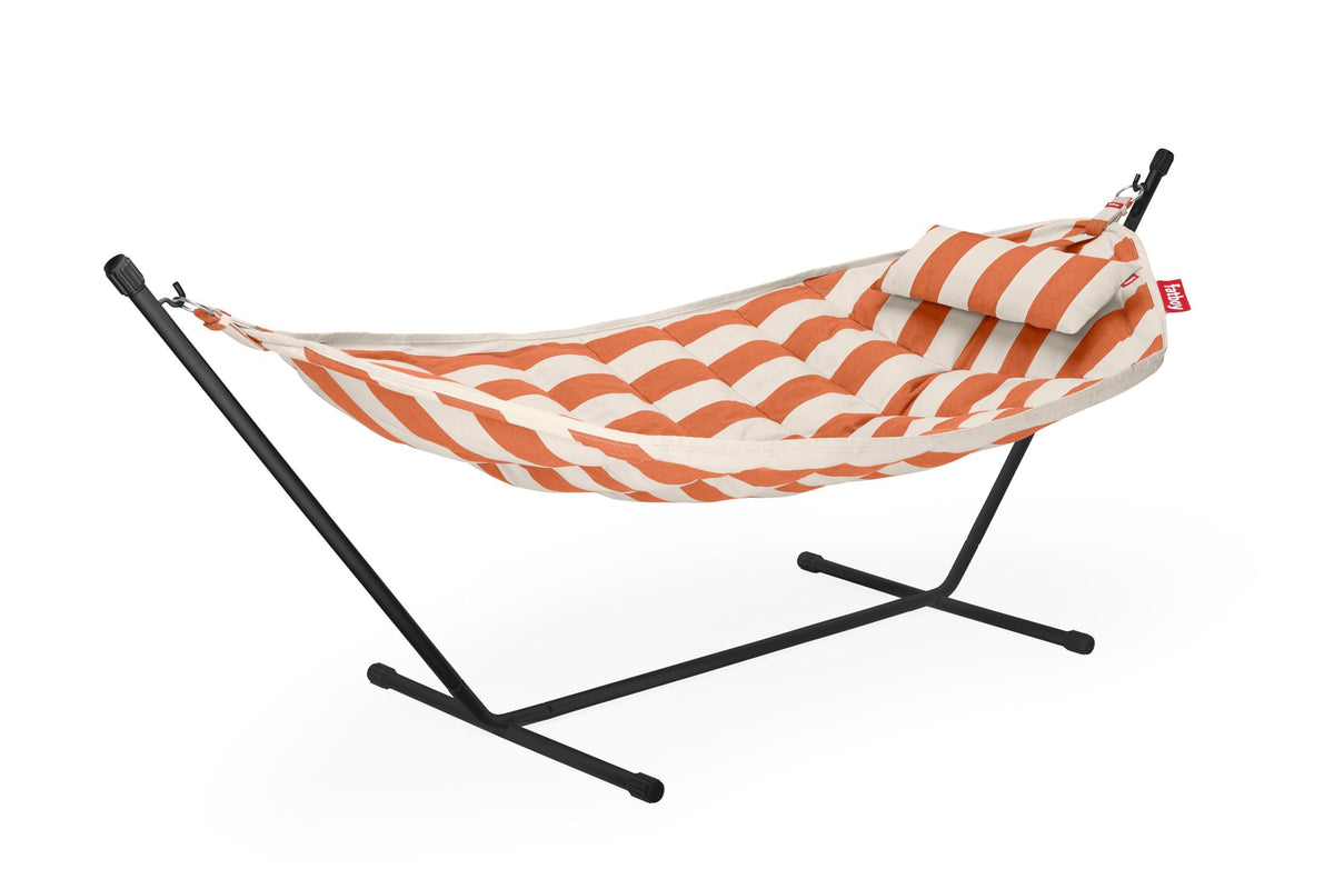 Fatboy Headdemock Superb riippukeinu stripe orange creme Fatboy