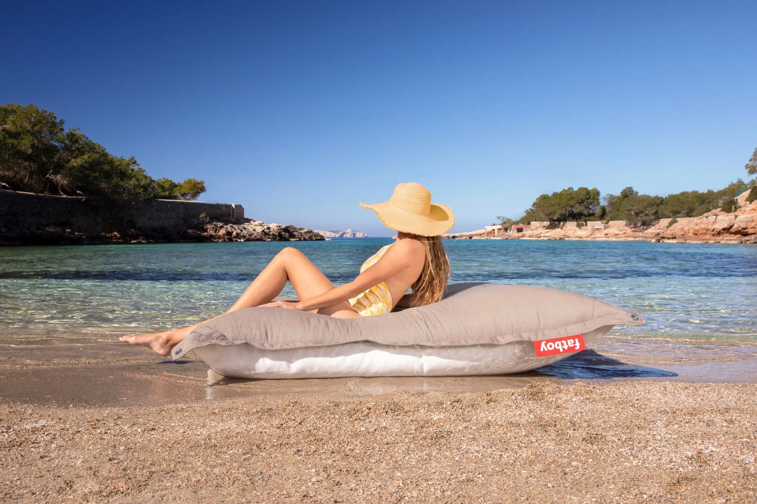 Fatboy Original Floatzac beanbag grey taupe - Laatukaluste