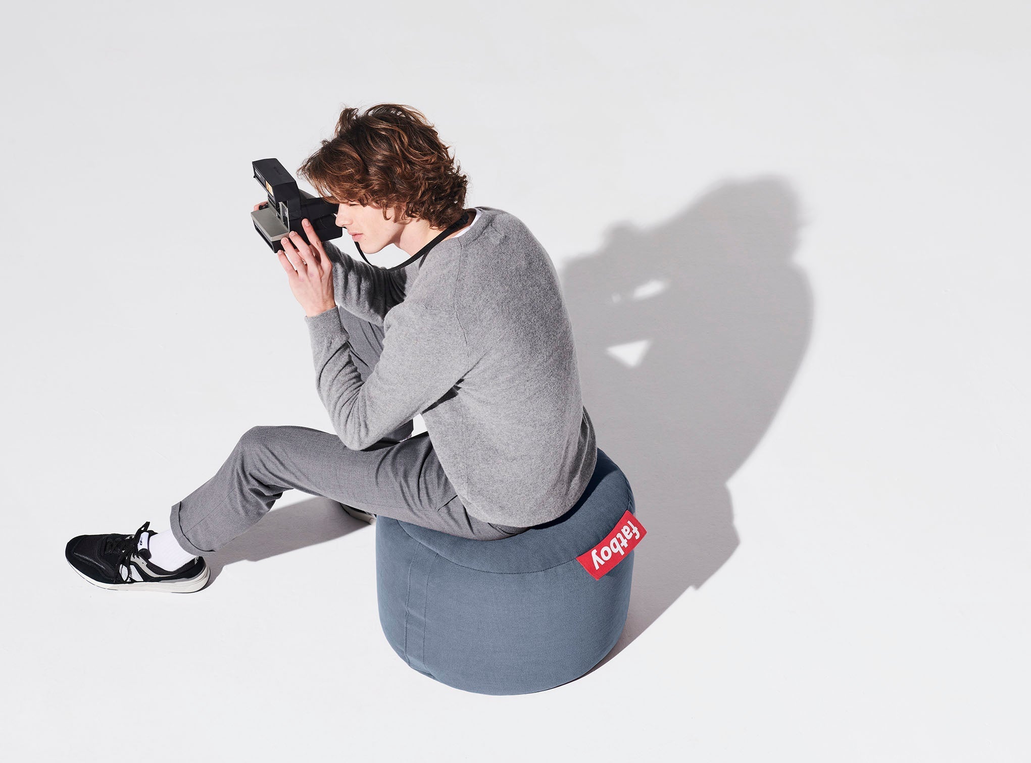 Fatboy Point Stonewashed rahi hopeanharmaa - Laatukaluste