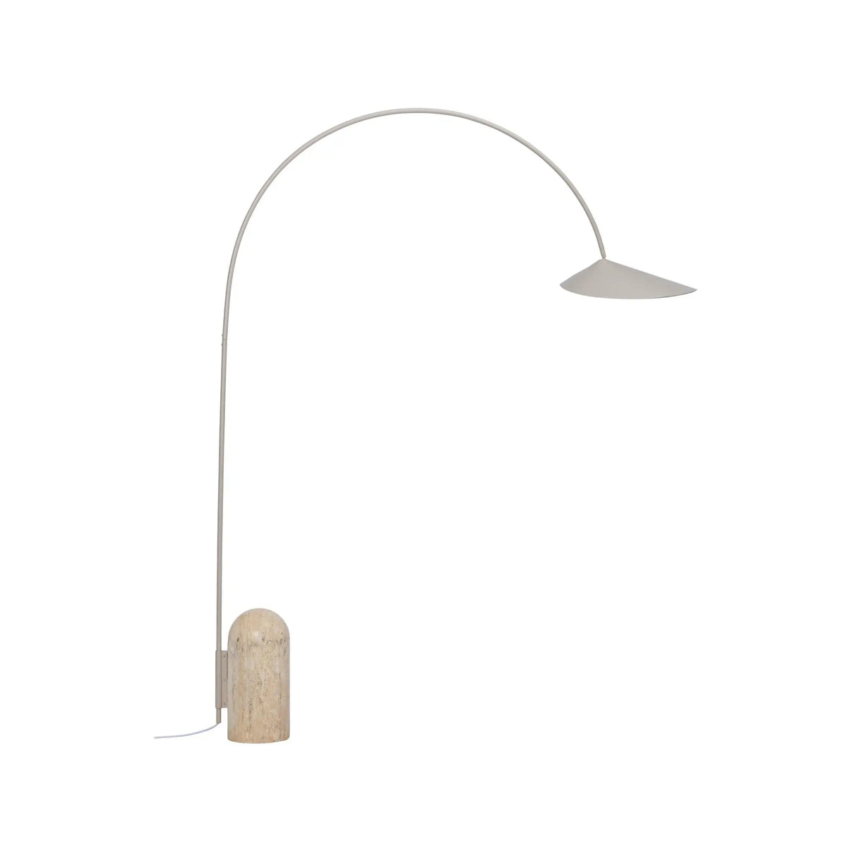 Ferm Living Arum Arched lattiavalaisin cashmere Ferm Living