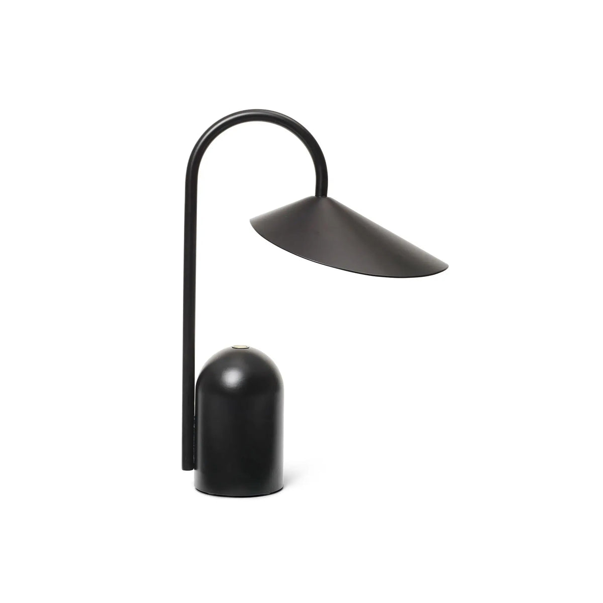 Ferm Living Arum Portable pöytävalaisin musta Ferm Living
