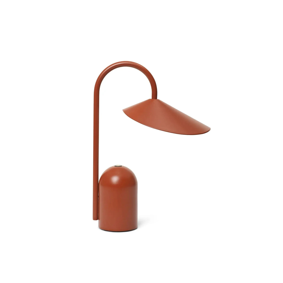 Ferm Living Arum Portable pöytävalaisin oksidinpunainen Ferm Living