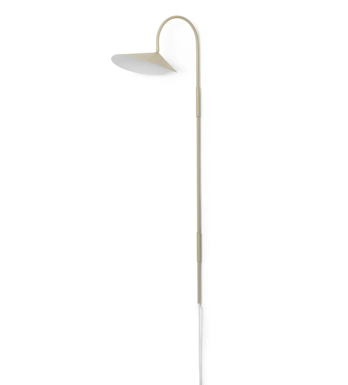 Ferm Living Arum Swivel Tall seinävalaisin cashmere - Laatukaluste