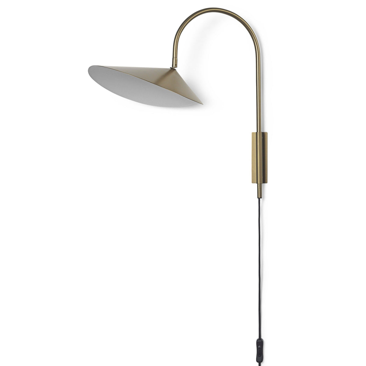 Ferm Living Arum Swivel seinävalaisin pronssi Ferm Living