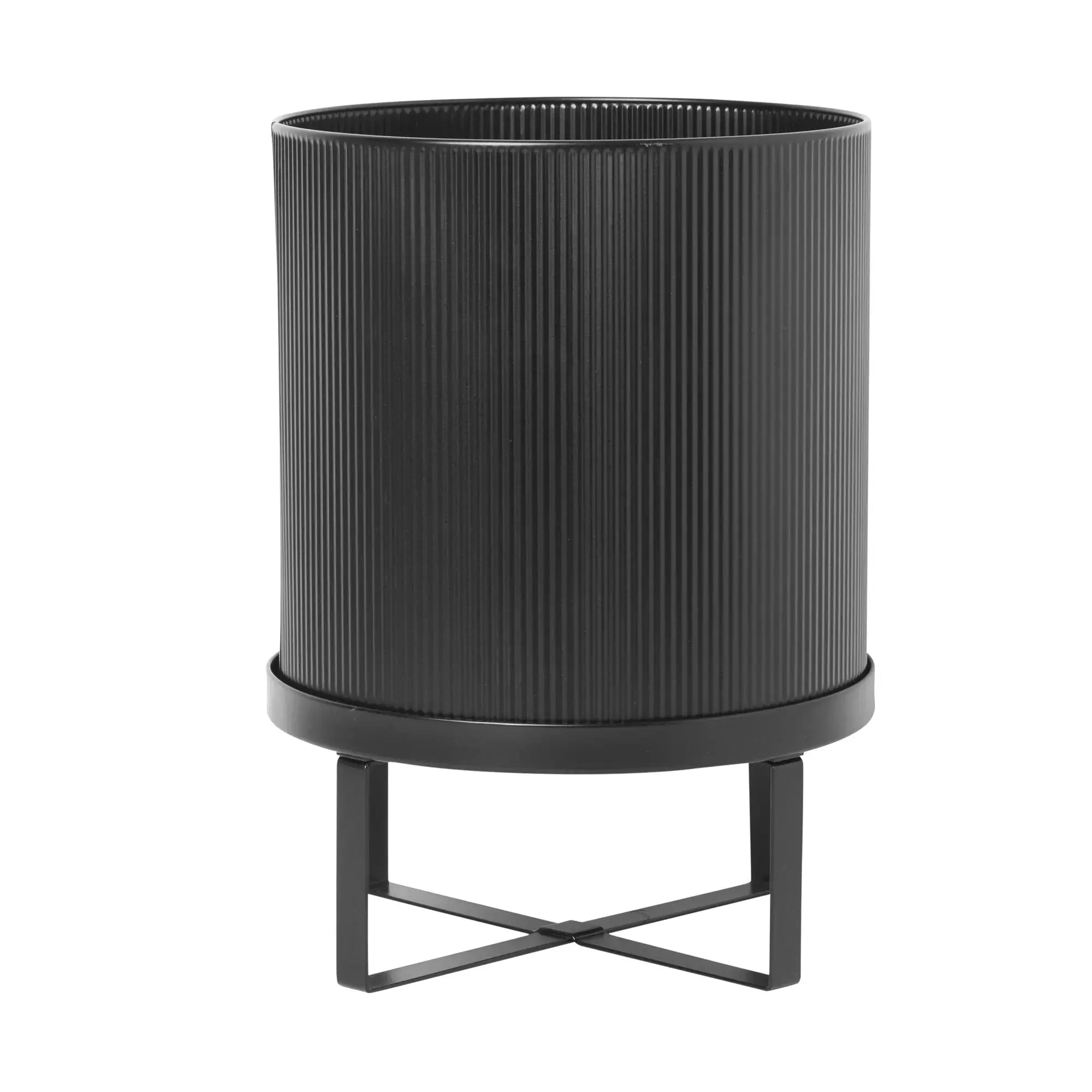 Ferm Living Bau ruukku iso musta - Laatukaluste