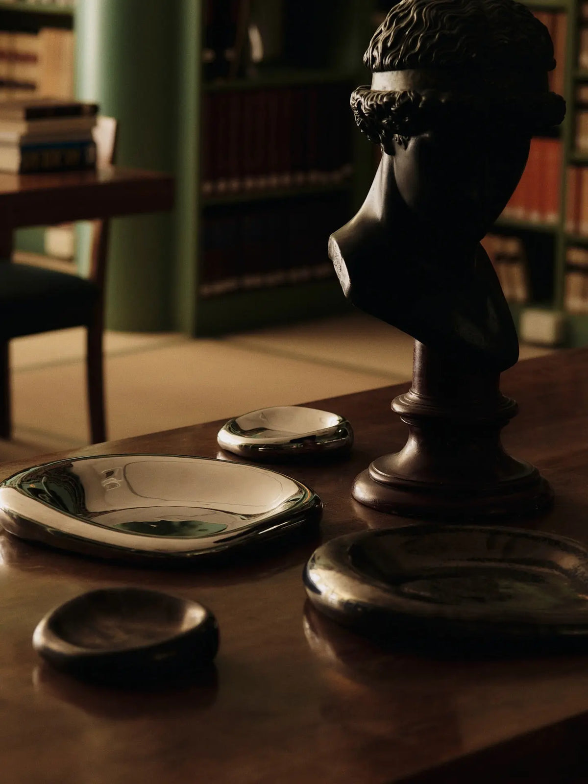 Ferm Living Bellure Centrepiece kulho hopea Ferm Living