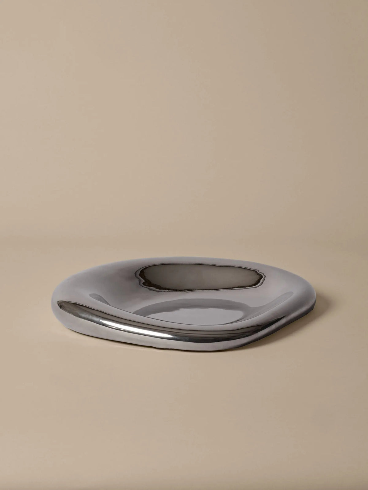 Ferm Living Bellure Centrepiece kulho hopea Ferm Living