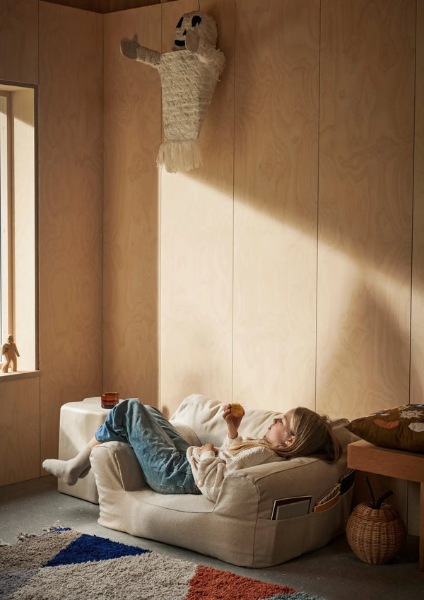 Ferm Living Billow säkkituoli luonnonvalkoinen Ferm Living