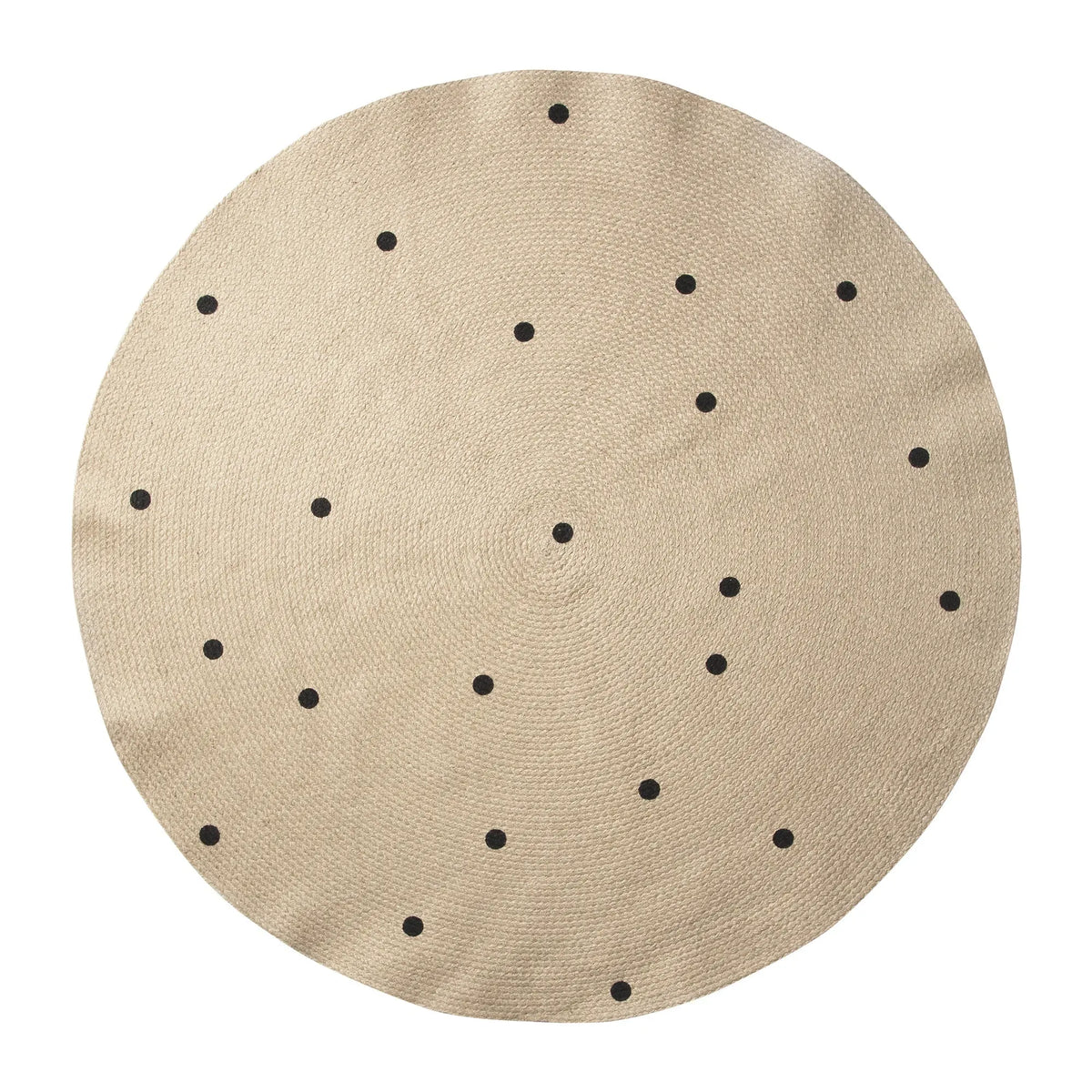 Ferm Living Black Dots juuttimatto iso - Laatukaluste