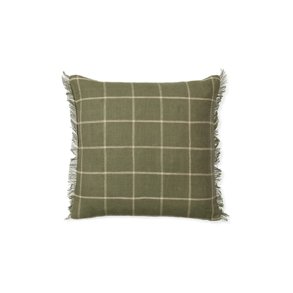 Ferm Living Calm tyyny 50x50 oliivi Ferm Living