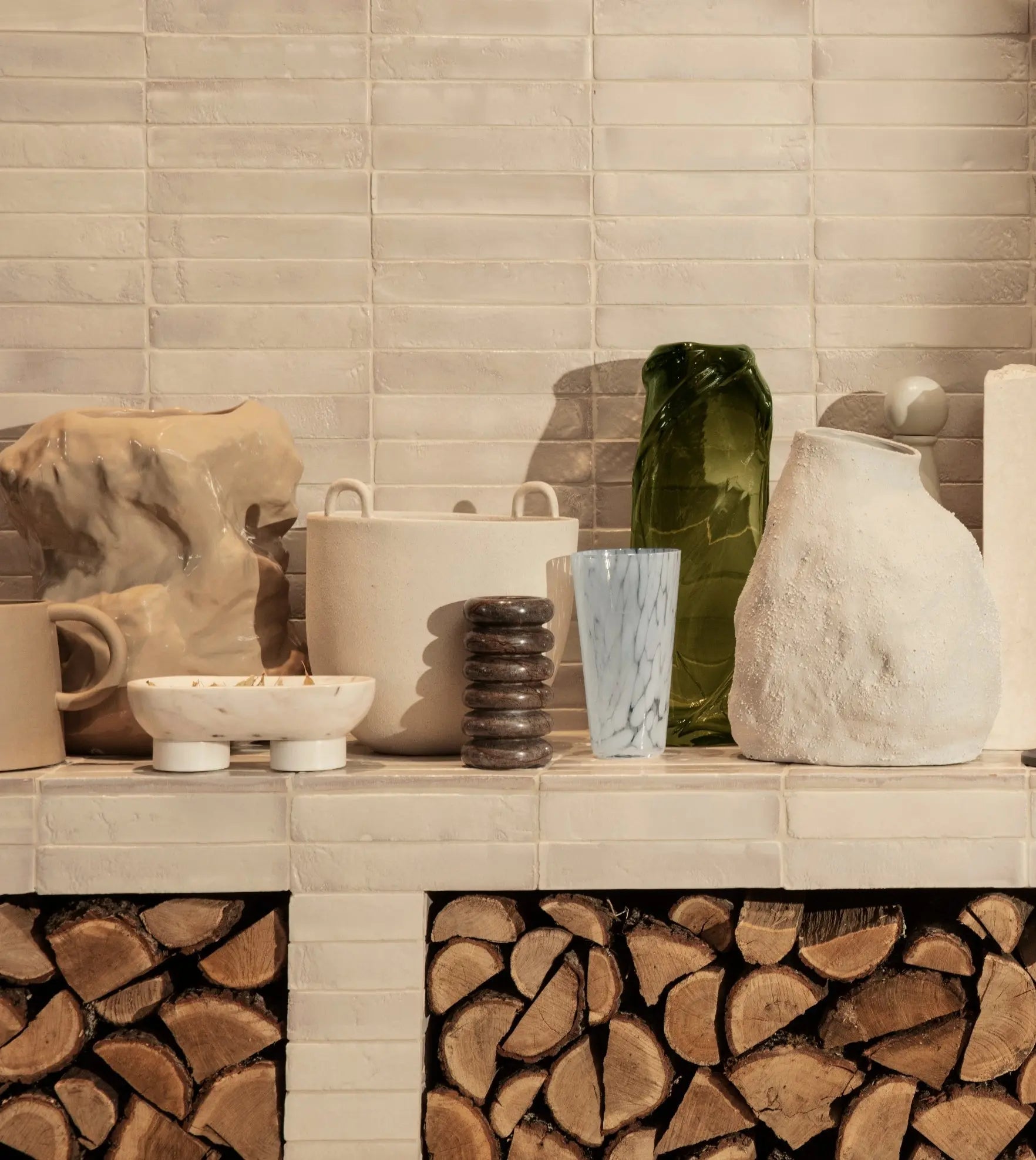 Ferm Living Casca maljakko vaaleansininen - Laatukaluste