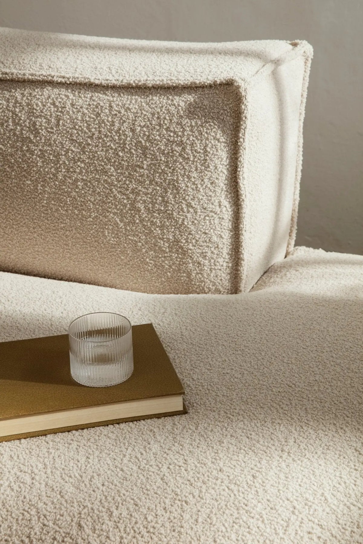 Ferm Living Catena moduulisohva 308cm Wool Bouclé natural - Laatukaluste