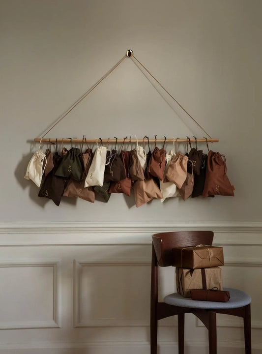 Ferm Living Christmas Countdown joulukalenteri monivärinen - Laatukaluste