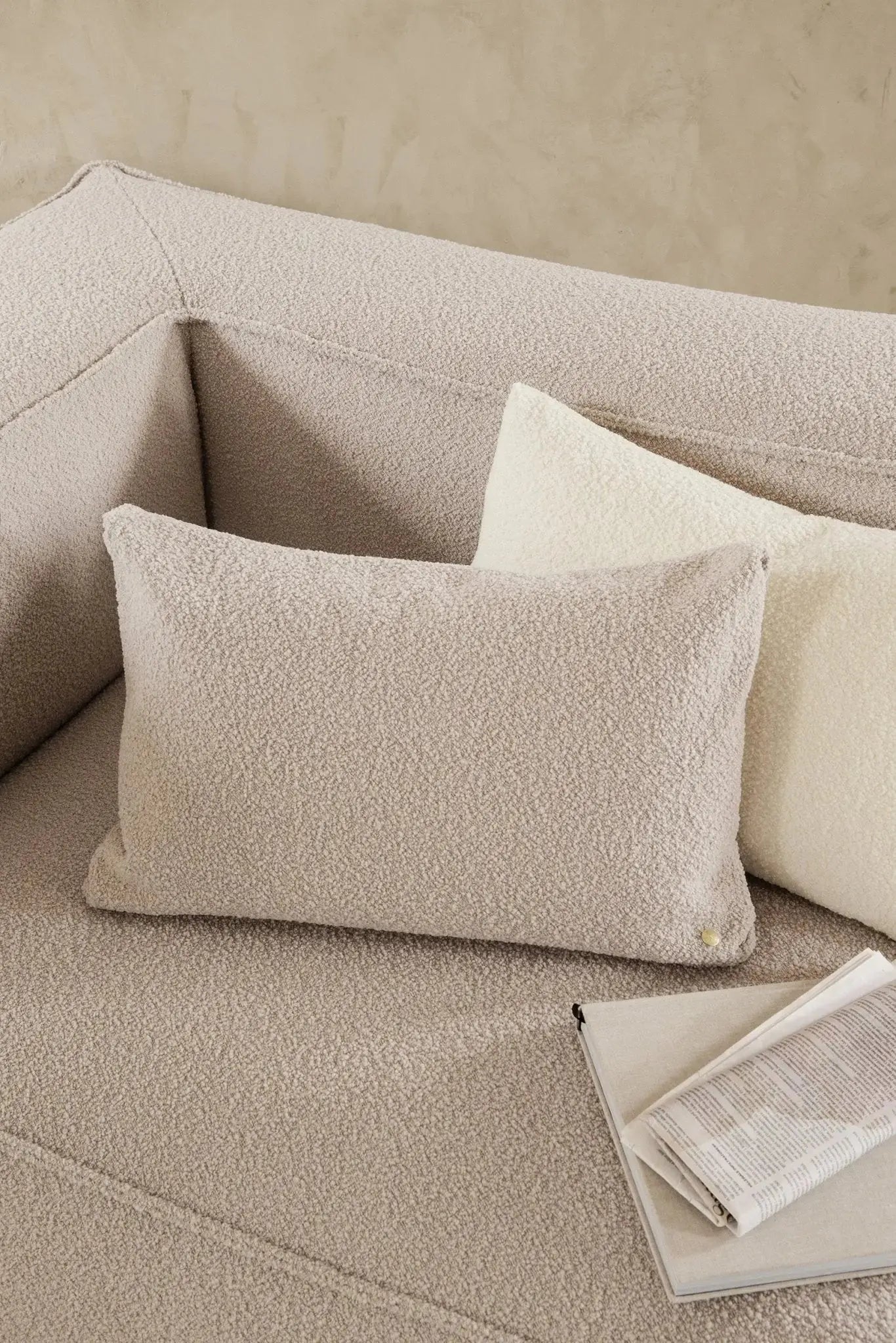 Ferm Living Clean villatyyny natural - Laatukaluste