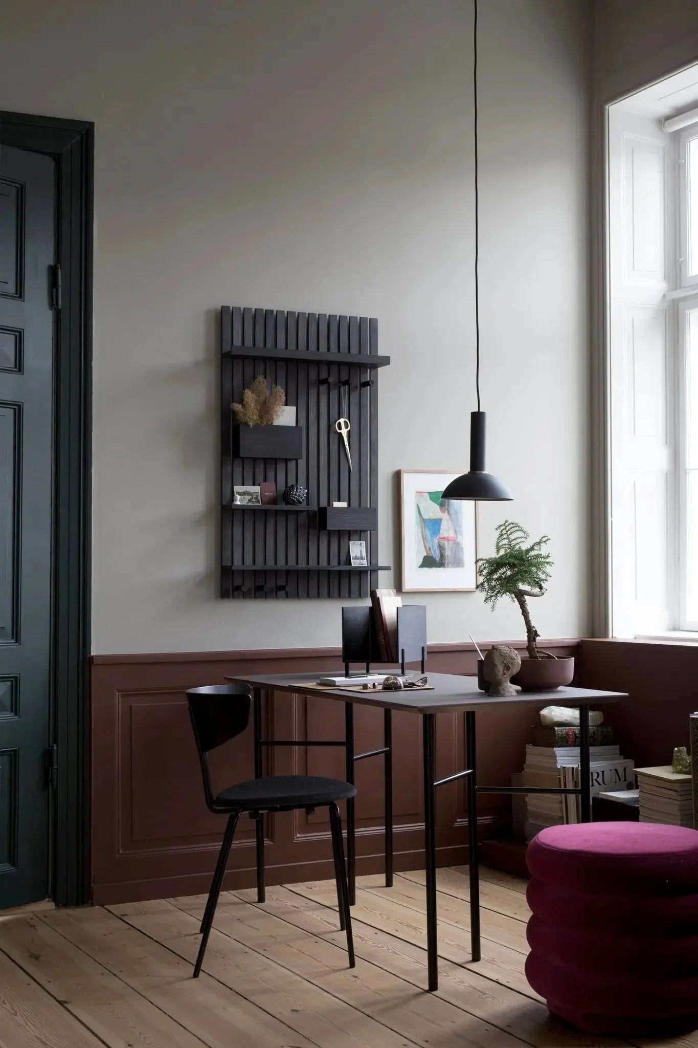 Ferm Living Cone varjostin musta - Laatukaluste