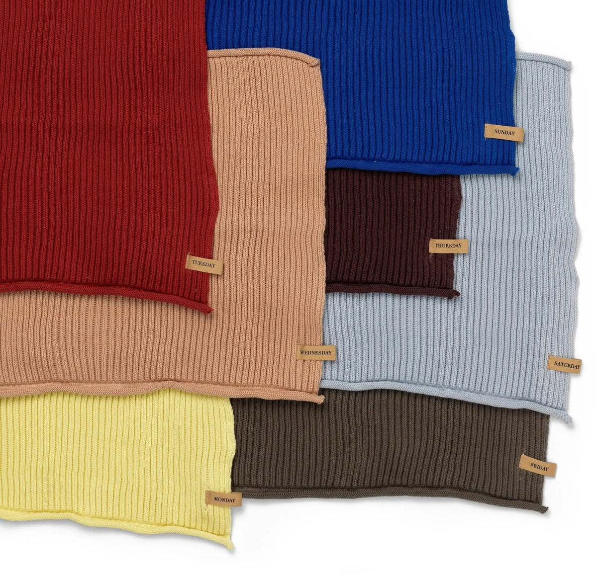 Ferm Living Day tiskirätit 7kpl - Laatukaluste