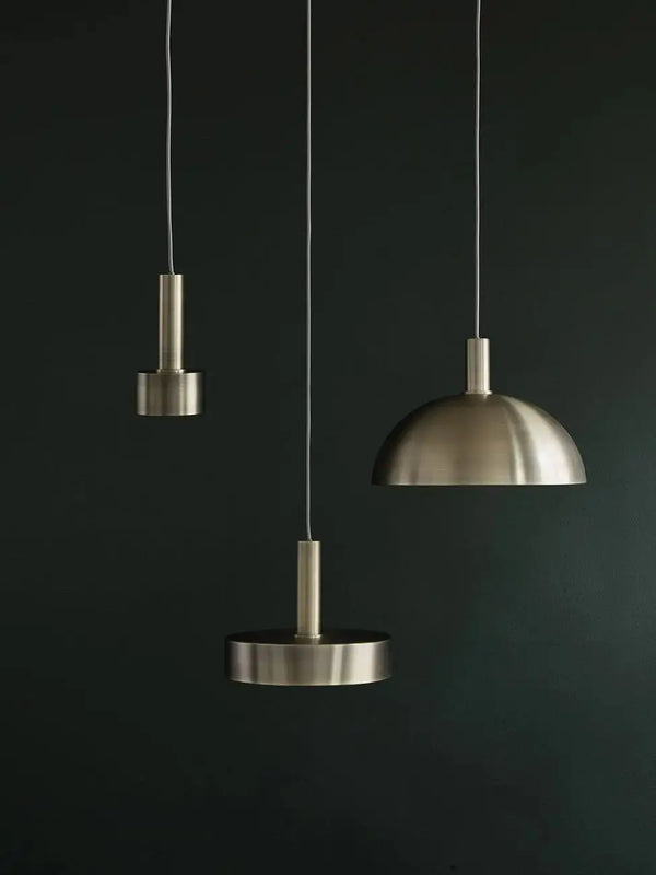 Ferm Living Dome varjostin messinki - Laatukaluste