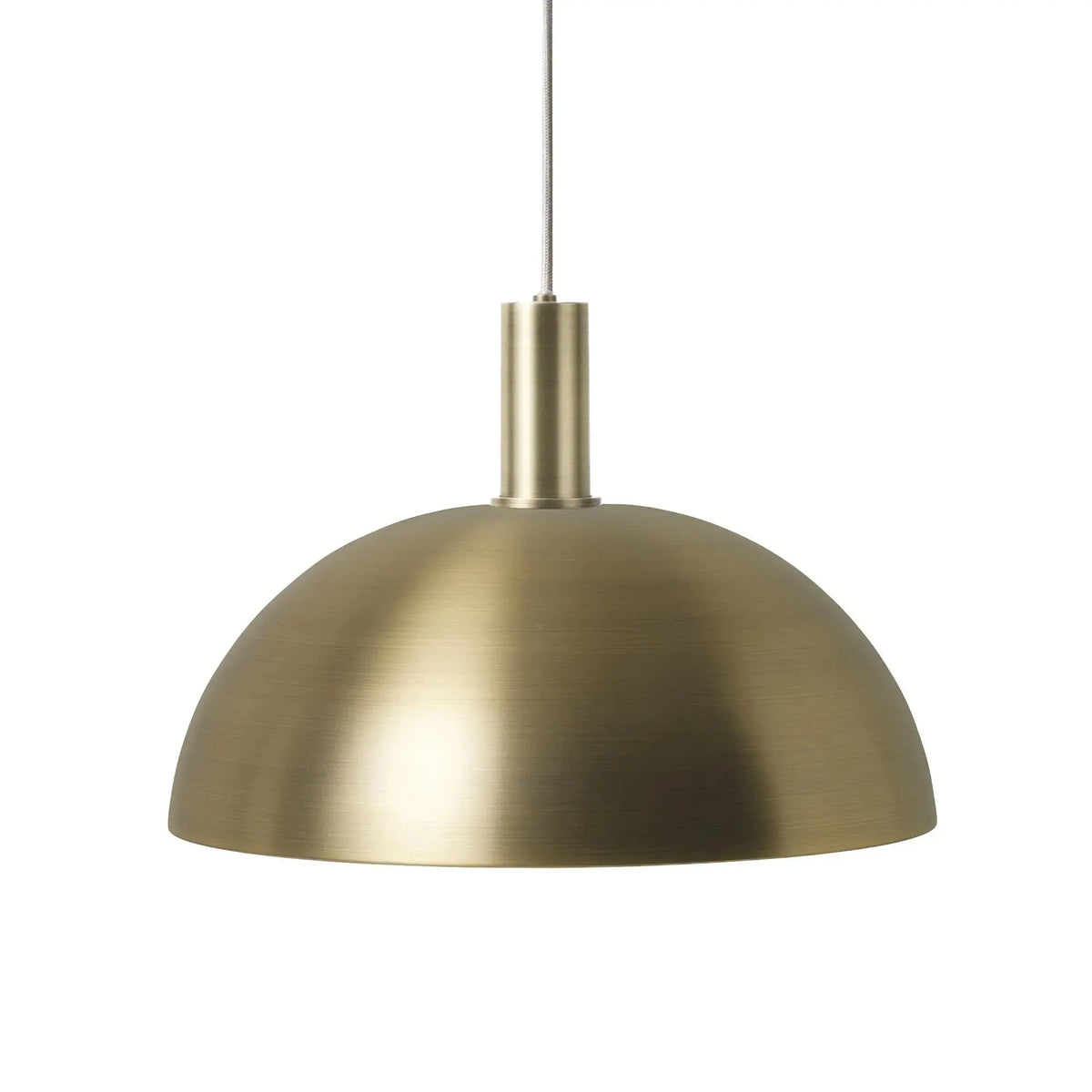 Ferm Living Dome varjostin messinki - Laatukaluste