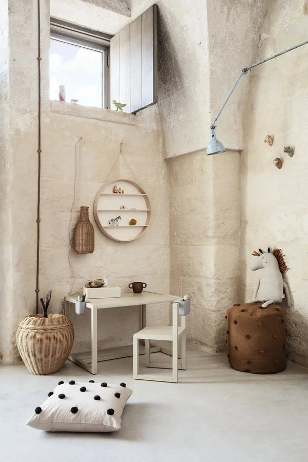 Ferm Living Dot Tufted tyyny hiekka - Laatukaluste