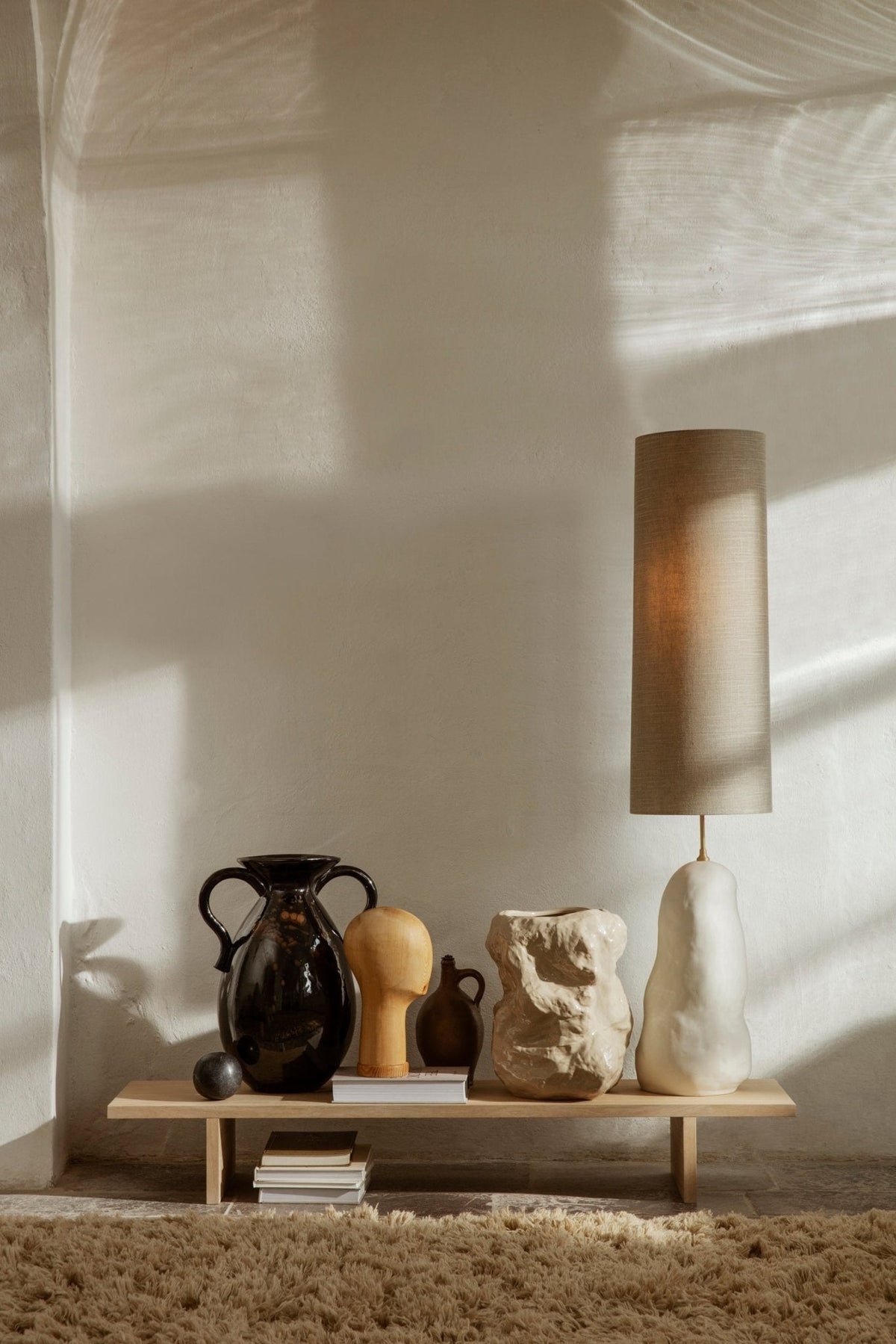 Ferm Living Eclipse varjostin Long hiekka - Laatukaluste