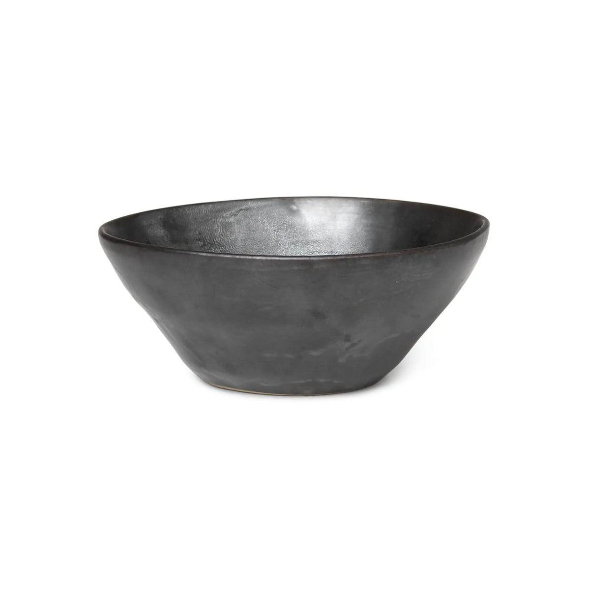 Ferm Living Flow kulho M musta - Laatukaluste