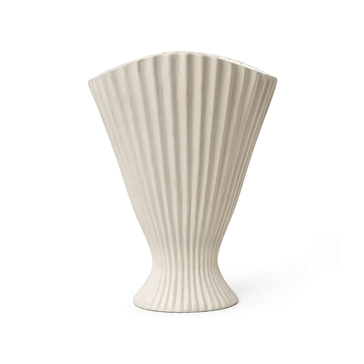 Ferm Living Fountain maljakko luonnonvalkoinen - Laatukaluste