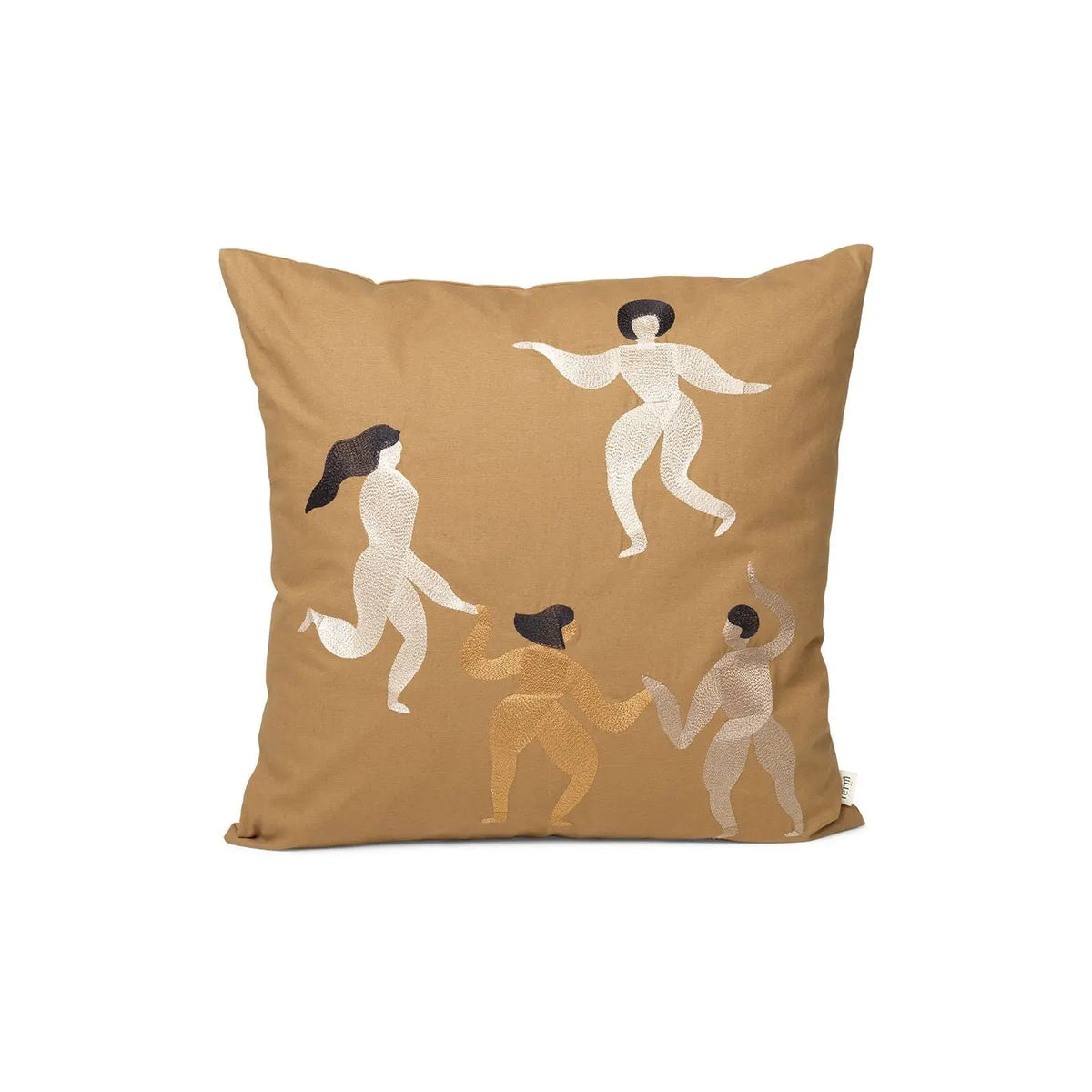 Ferm Living Free tyynynpäällinen 50x50 ruskea Ferm Living