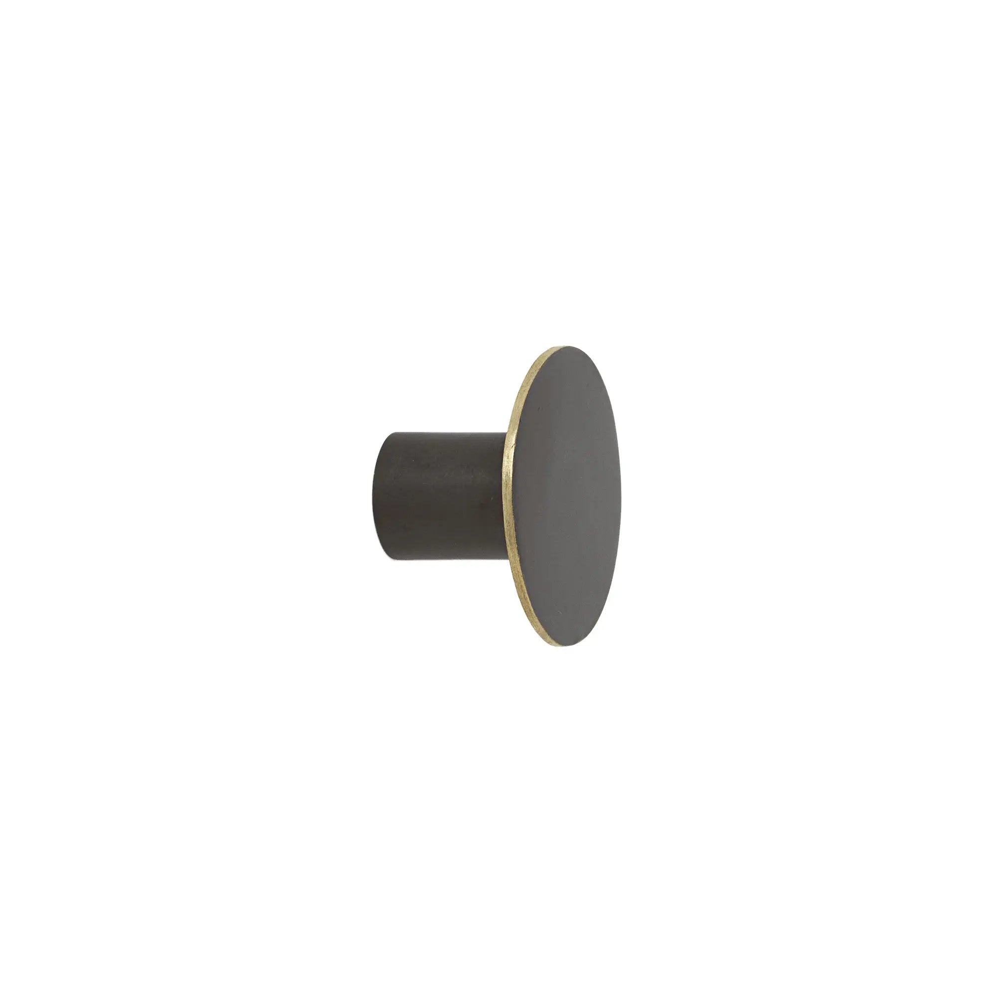 Ferm Living Hook Black brass ripustin S - Laatukaluste