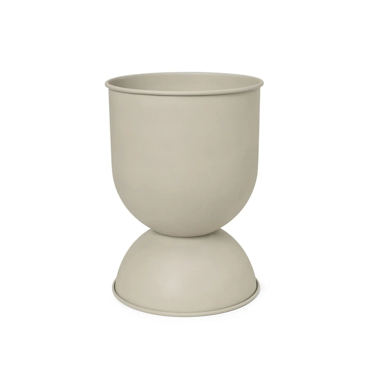 Ferm Living Hourglass L ruukku cashmere - Laatukaluste