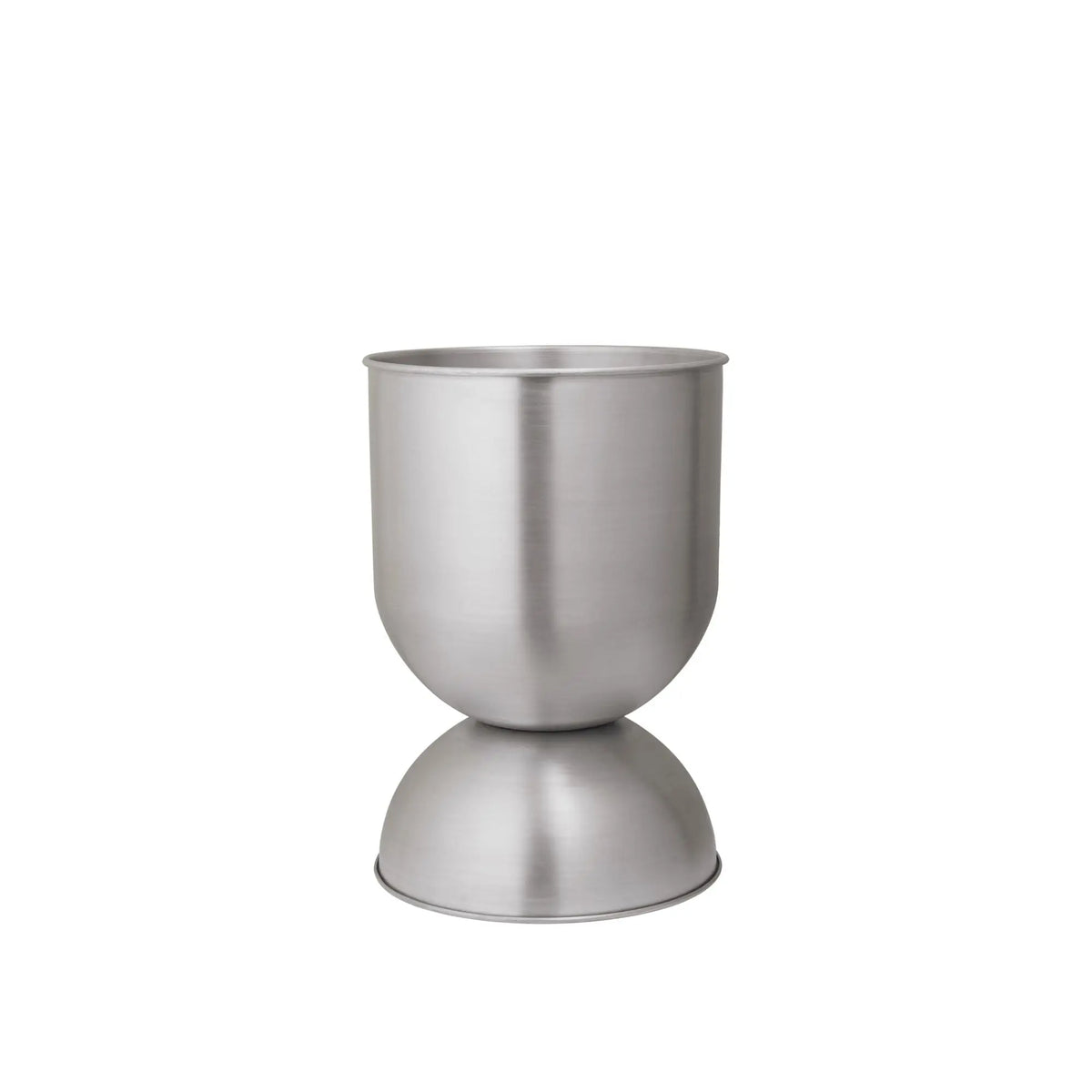 Ferm Living Hourglass M ruukku alumiini Ferm Living