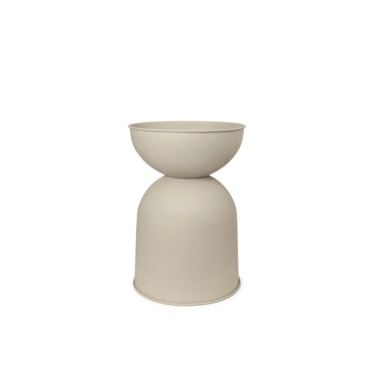 Ferm Living Hourglass S ruukku cashmere - Laatukaluste