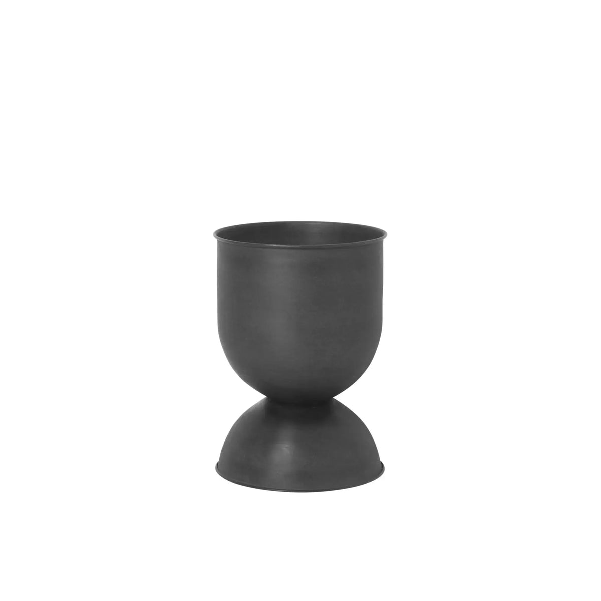 Ferm Living Hourglass S ruukku musta - Laatukaluste