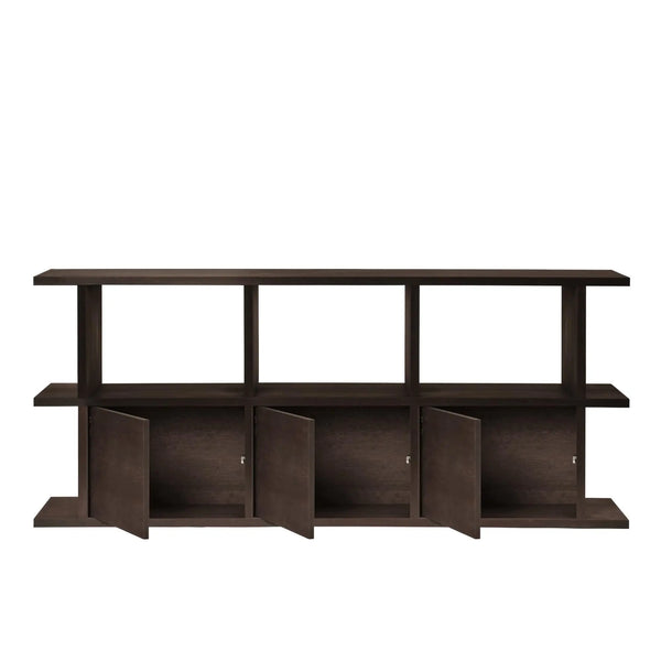 Ferm Living Kona 3x2 hyllykkö ovilla tumma tammi Ferm Living