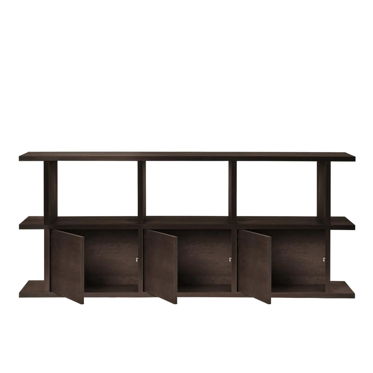 Ferm Living Kona 3x2 hyllykkö ovilla tumma tammi Ferm Living