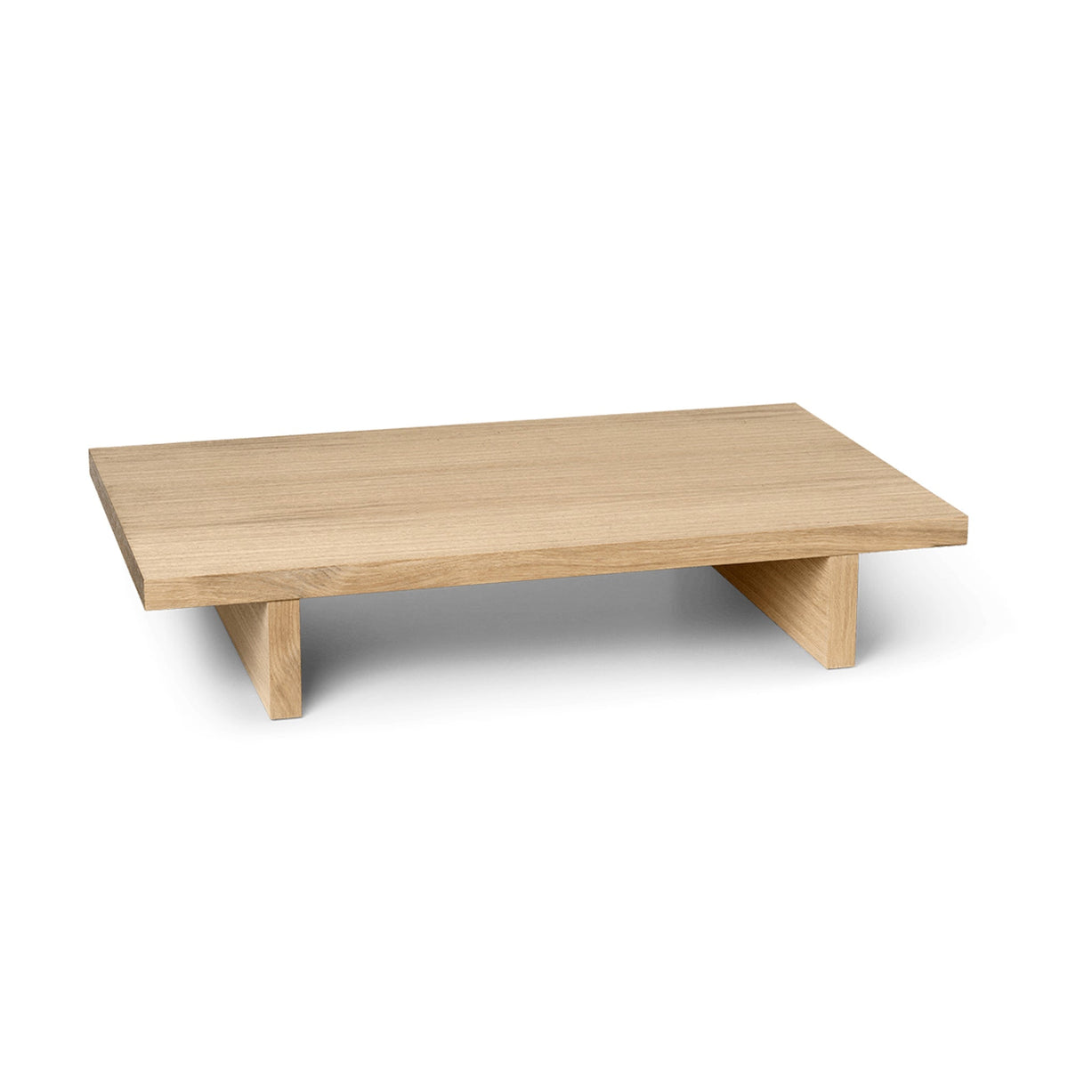 Ferm Living Kona matala pöytä tammi - Laatukaluste