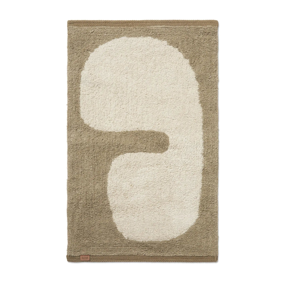 Ferm Living Lay kylpyhuonematto taupe - Laatukaluste