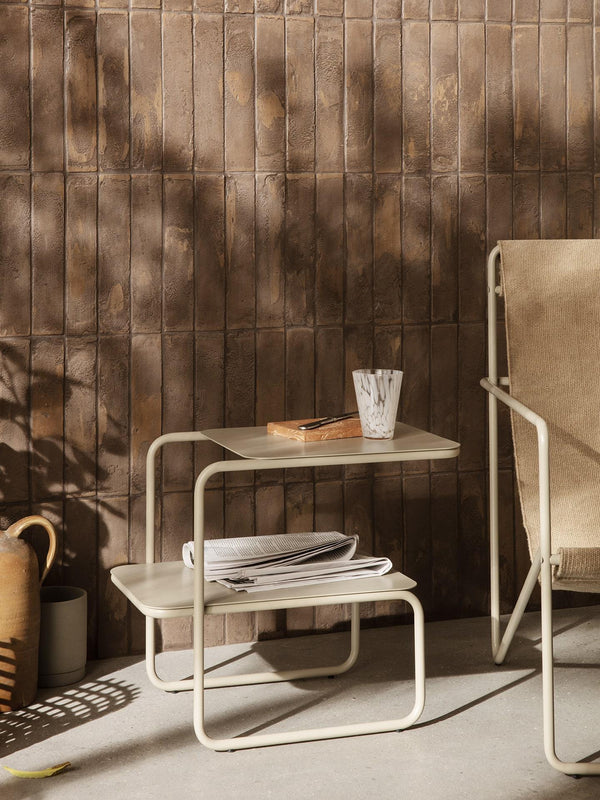 Ferm Living Level sivupöytä cashmere - Laatukaluste