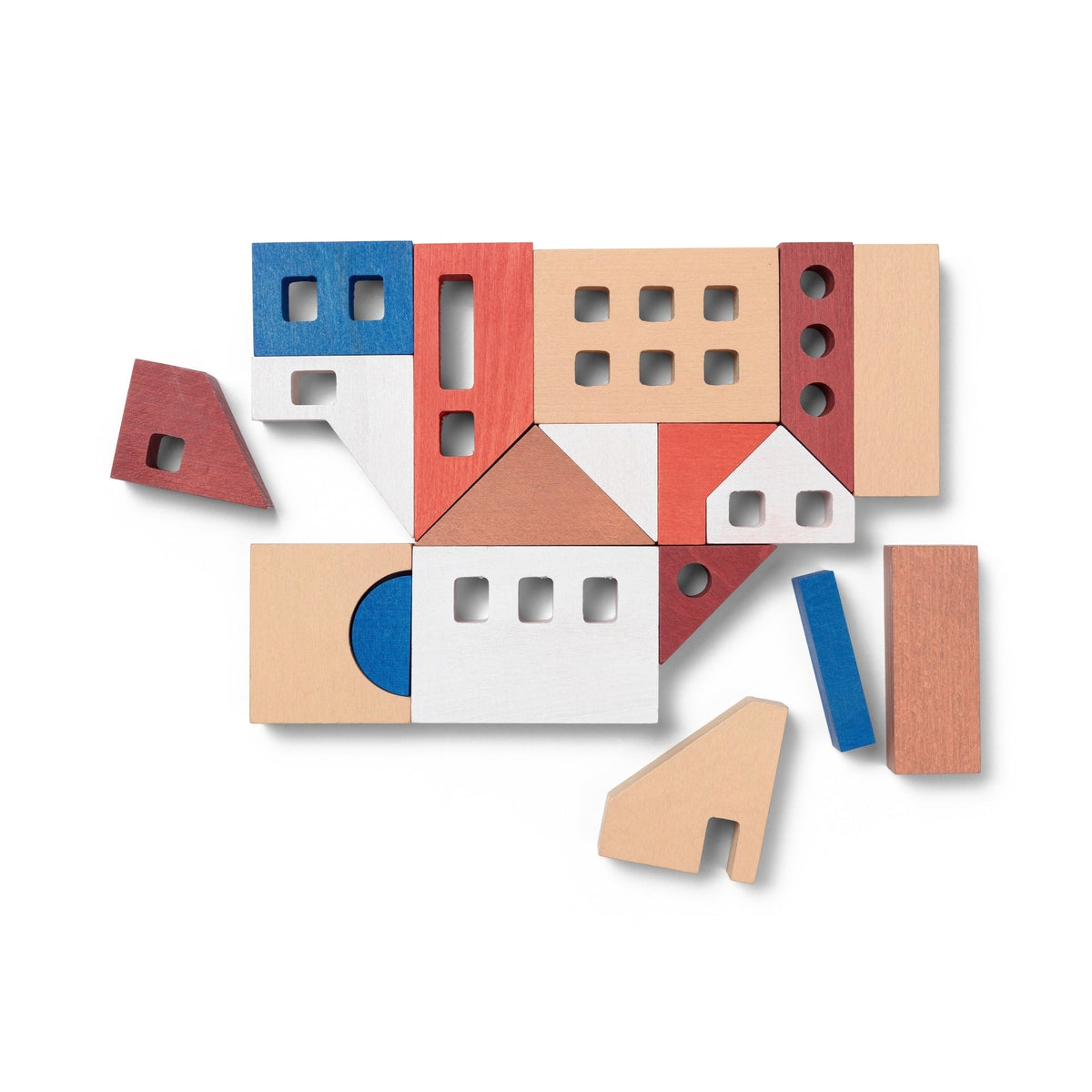Ferm Living Little Architect Blocks rakennuspalikat - Laatukaluste