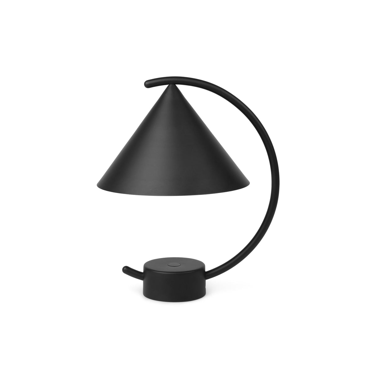 Ferm Living Meridian pöytävalaisin musta - Laatukaluste