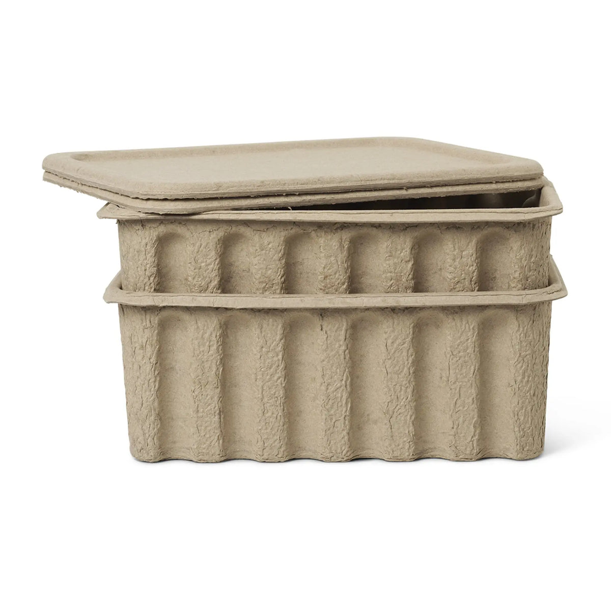 Ferm Living Paper Pulp Box 2kpl iso - Laatukaluste